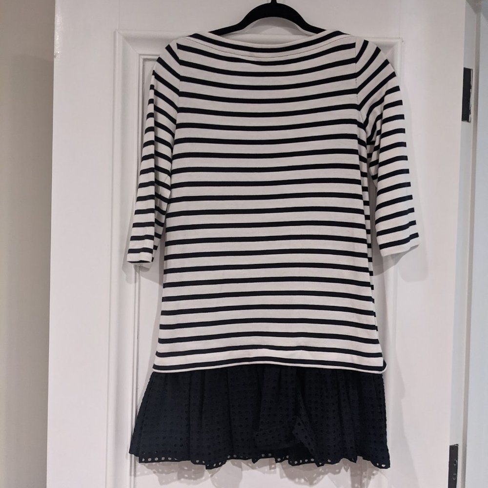 Kate Spade Broom Street Eyelet Stripe Dress | XS - Picture 5 of 5